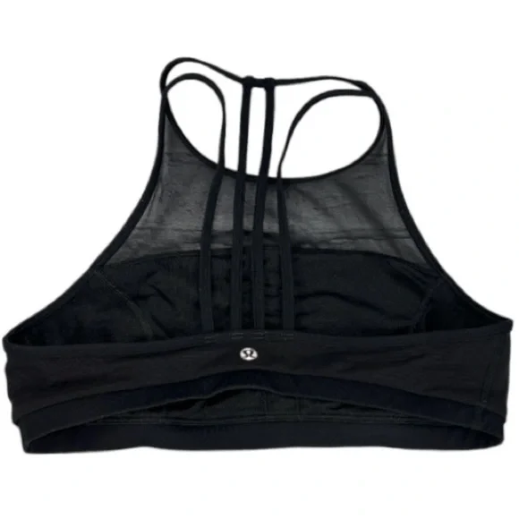 Lululemon Black Strappy Sports Bra - Picture 5 of 7
